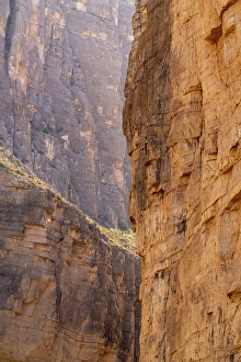 Images Dated 22nd June 2024: USA, Texas, Big Bend National Park. Santa Elena Canyon landscape