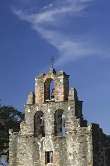 USA, TEXAS, San Antonio: Spanish Mission Trail Mission Espada (b. 1745, 1756)