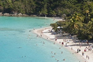 USA, USVI, St John. Tropical winter getaway