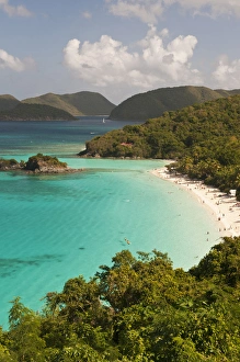 USA, USVI, St John. Tropical winter getaway