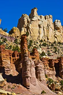 Hoodoo Prints: USA, Utah, Boulder. Burr Trail Road