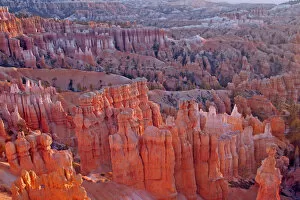 Images Dated 4th November 2006: USA, Utah, Bryce Canyon National Park. Sunrise at Sunset Point. Credit as: Cathy