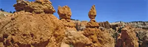 Hoo Doo Prints: USA, Utah, Bryce Canyon NP. Hoodoos stand like earthly extra-terrestrials in Bryce