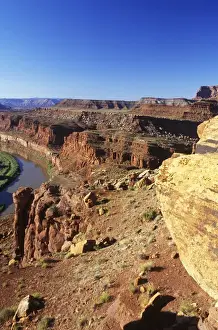 USA, Utah, Canyonlands NP, Colorado River Gooseneck