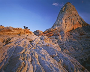 USA, Utah, Capitol Reef National Park, Sandstone, monolith