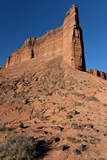 Images Dated 3rd January 2023: USA, Utah. Geological feature, Capitol Reef National Park