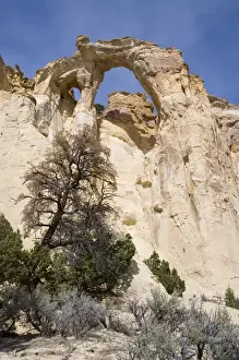 Landform Prints: USA - Utah. Grosvenor Arch in Grand Staircase - Escalante National Monument