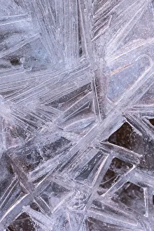 USA, Utah. Ice formations Arches National Park