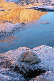 Colorado Riverway Recreation Area Prints: USA, Utah. Ice formations Arches National Park