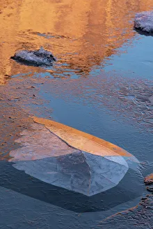 USA, Utah. Ice formations Arches National Park