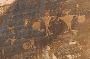 Images Dated 3rd September 2009: USA, Utah, Moab, Canyonlands NP. Potash Road access into Canyonlands NP has significant