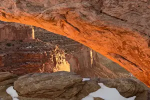 Mesa Arch Prints: USA Utah Sunrise at Mesa Arch Canyonlands National Park