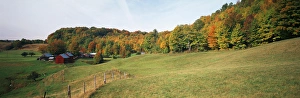 Human Prints: USA, Vermont, Reading, Jenne farm in autumn