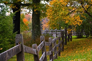 Images Dated 9th October 2005: USA, Vermont, Rural scene