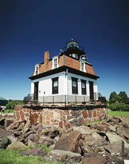 Safety Prints: USA, Vermont, Shelburne, Lighthouse at Shelburne Museum