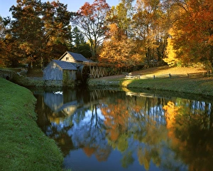 USA, Virginia, Blue Ridge Parkway, Mabry Mill