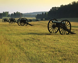 USA, Virginia, Manassas National Battlefield Park, Cannon