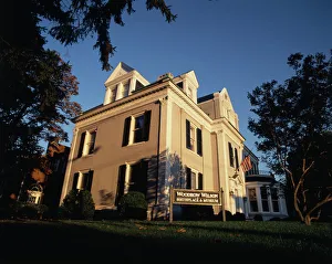Text Prints: USA, Virginia, Staunton, View of Woodrow Wilson homestead