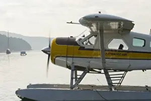 Air Plane Prints: USA, Wa, San Juan Islands. Float planes superb transport mode