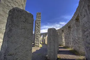 Images Dated 3rd June 2009: USA, Washington, Columbia River Gorge National Scenic Area, Stonehenge Memorial
