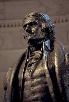 Statuary Prints: USA, Washington DC. Thomas Jefferson Memorial