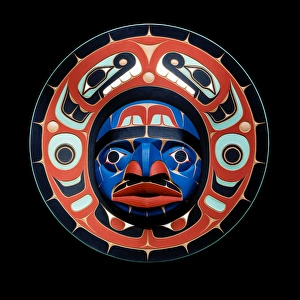 Images Dated 17th March 2015: USA, Washington, Jamestown. Totem art. (PR) Credit as: Don Paulson / Jaynes Gallery