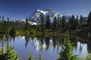 Natural Beauty Prints: USA, Washington, Mount Shuksan, Mount Baker-Snoqualamie National Forest