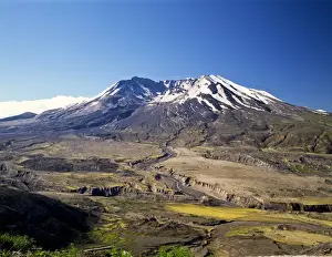 Bernie Friel Prints: USA, Washington, Mount St. Helens National Volcano Monument, Mount St. Helens