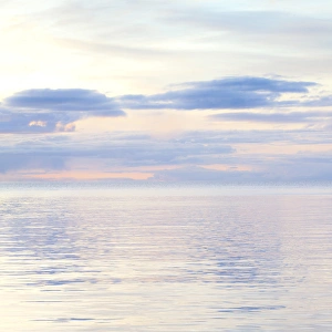 Images Dated 1st May 2012: USA, Washington, San Juan Islands. Pastel seascape at sunset. Credit as: Don Paulson