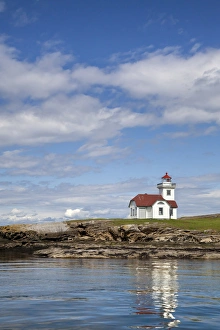 Images Dated 3rd May 2011: USA, Washington, San Juan Islands. View of Patos Island Lighthouse