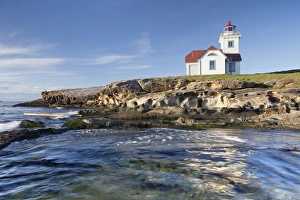 Images Dated 3rd May 2011: USA, Washington, San Juan Islands. View of Patos Island Lighthouse