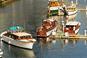 Images Dated 17th June 2011: USA, WAshington, Seattle. The Sail-in parade of the Bell Street Pier Classic Rendezvous