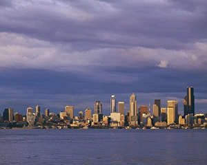 USA, Washington, Seattle, Skyline