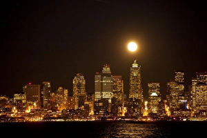 Images Dated 2nd December 2009: USA, Washington, Seattle skyline