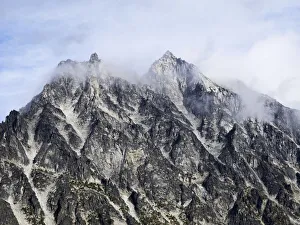 Stormy Prints: USA, Washington State. Alpine Lakes Wilderness, Stuart Range, Mount Stuart