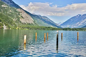 Lake Chelan Prints: USA, Washington State, North Cascades National Park