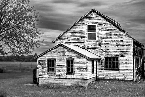 USA, Washington State. Old house