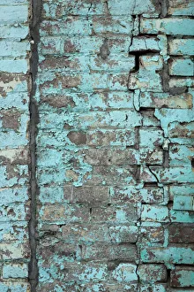Deborah Winchester Prints: USA, Washington State, Palouse. Painted brick in historic building