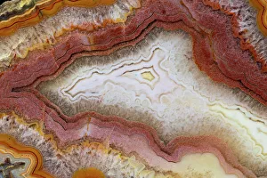 USA, Washington State, Sammamish. Close-up pattern design of agate