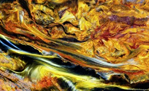 USA, Washington State, Sammamish. Close-up pattern design of Petersite from Namibia