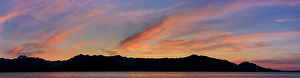 Panoramic Prints: USA, Washington State, Seabeck