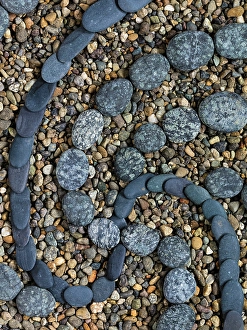 Pebble Prints: USA, Washington State, Seabeck