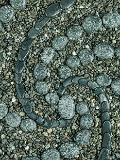Pebble Prints: USA, Washington State, Seabeck