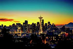 Richard Duval Prints: USA, Washington State, Seattle