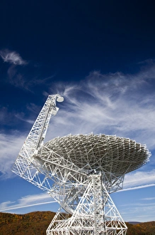 USA, West Virginia, Green Bank. National Radio Astronomy Observatory, Robert C. Byrd