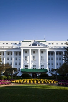 USA, West Virginia, White Sulphur Springs. The Greenbrier Resort