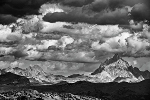 Grand Teton Prints: USA, Wyoming. Grand Teton is visible from Taylor mountain