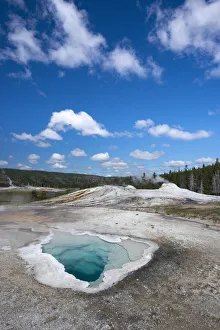Landscape-Scenic Prints: USA, Wyoming. Heart Spring, Yellowstone National Park