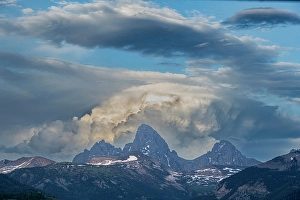 Grand Teton Prints: USA, Wyoming. Landscape of the Grand Teton