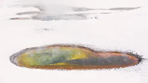 Images Dated 1st February 2017: Usa, Wyoming, Yellowstone National Park, Upper Geyser Basin